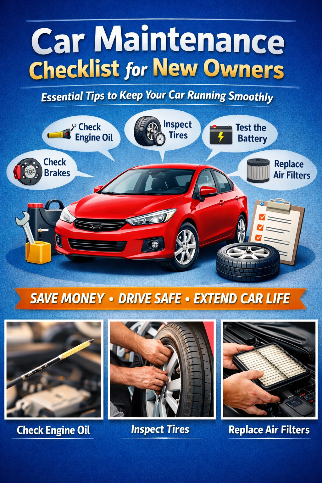 Car Maintenance Checklist for New Owners